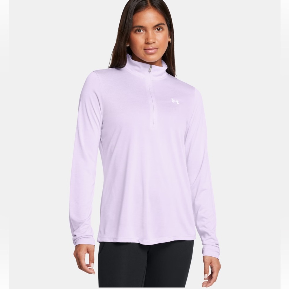 LIKE NEW - Under Armour Women’s Purple Half-Zip